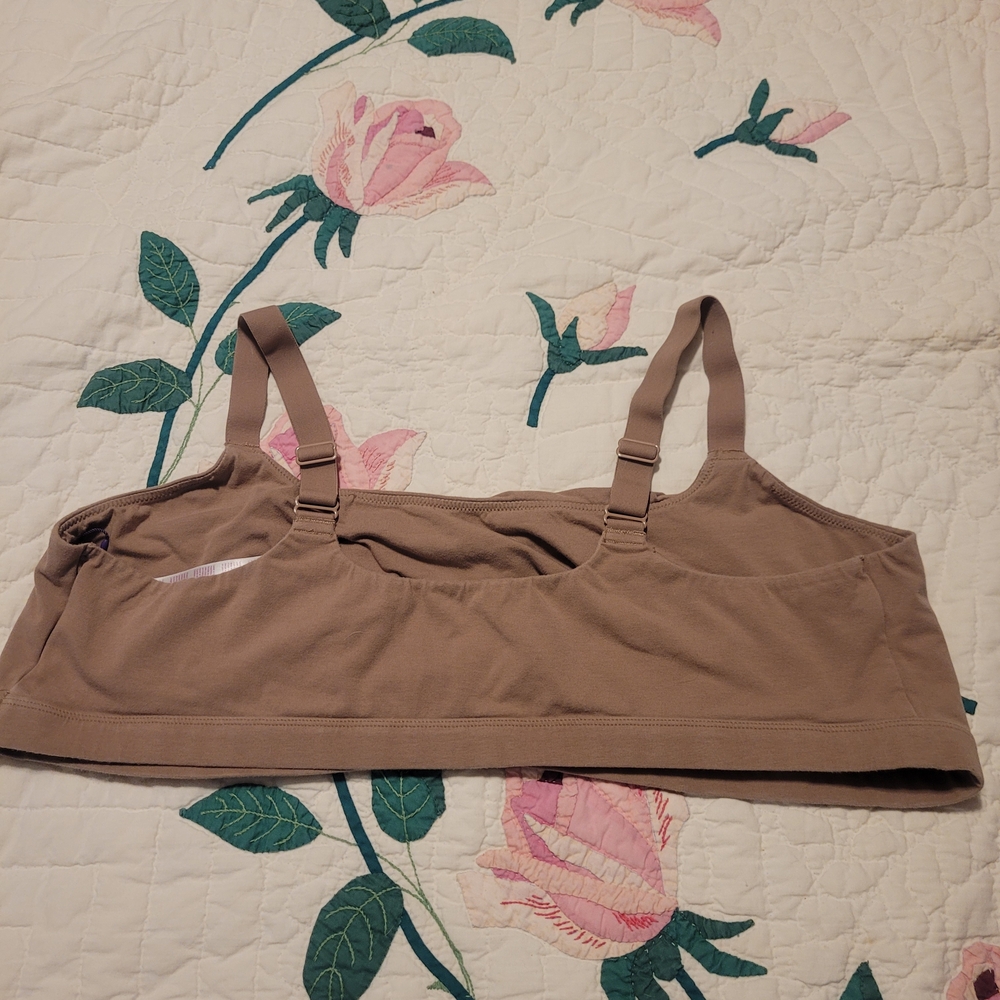 YITTY Snug Cotton Scoop Bralette - Picture 5 of 6